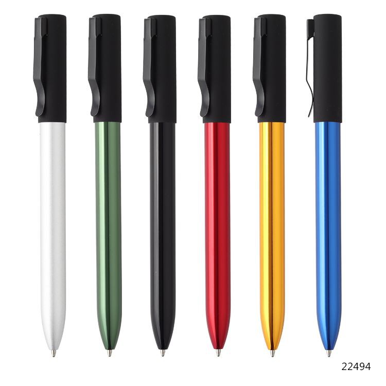 Fashion Push Action Aluminium Ballpen