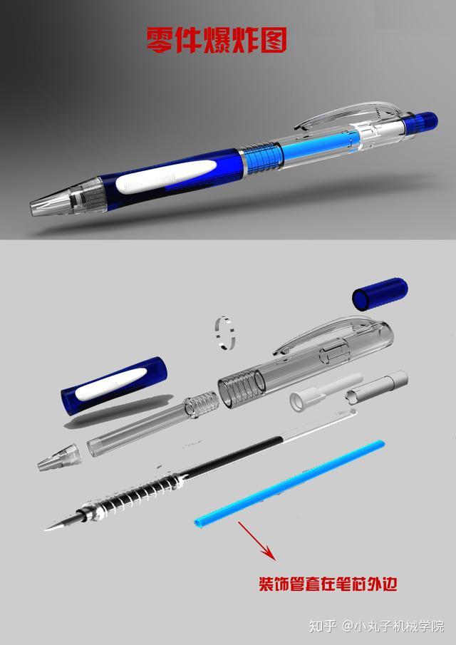 The structure principle of the automatic ballpoint pen is so simple, three pictures can be seen at a glance!